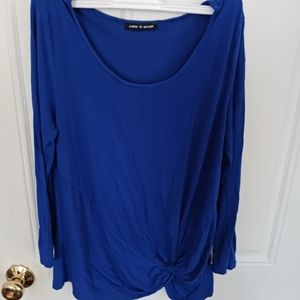 Bright Cobalt blue top